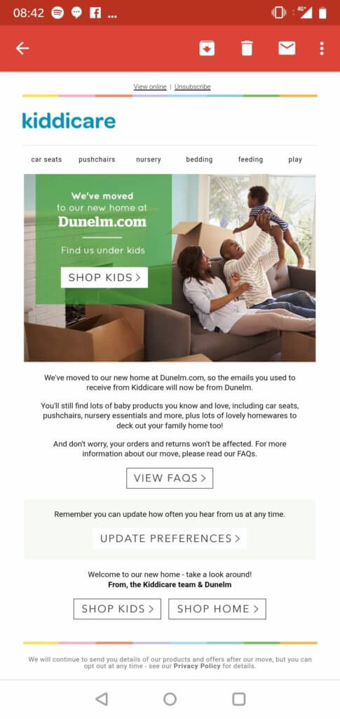 kiddicare email